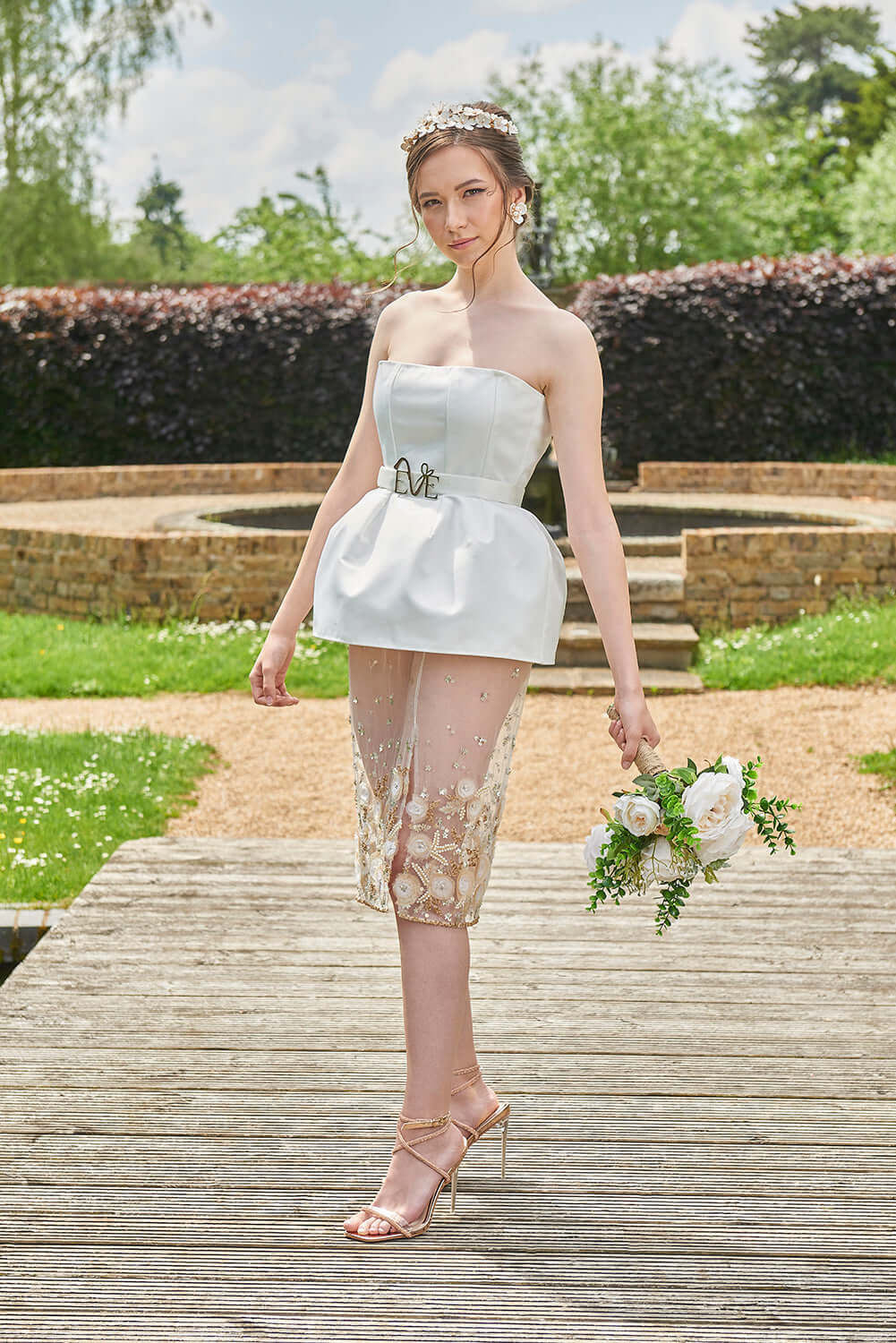 Anabeth Modern Bridal Top