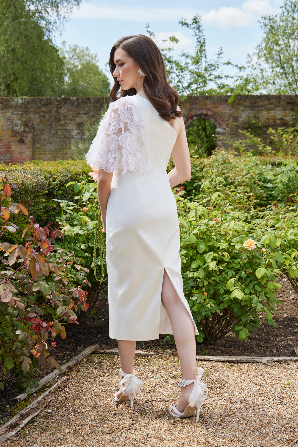 Gilia Luxury Midi Bridal Dress