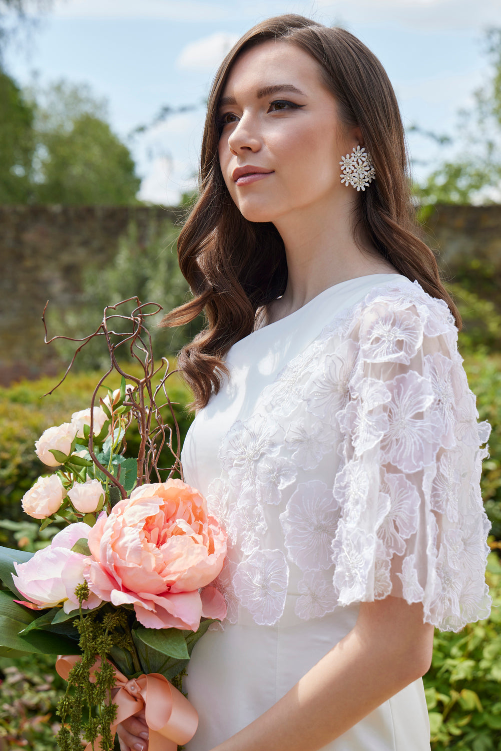 Gilia Elegant Wedding Dress London