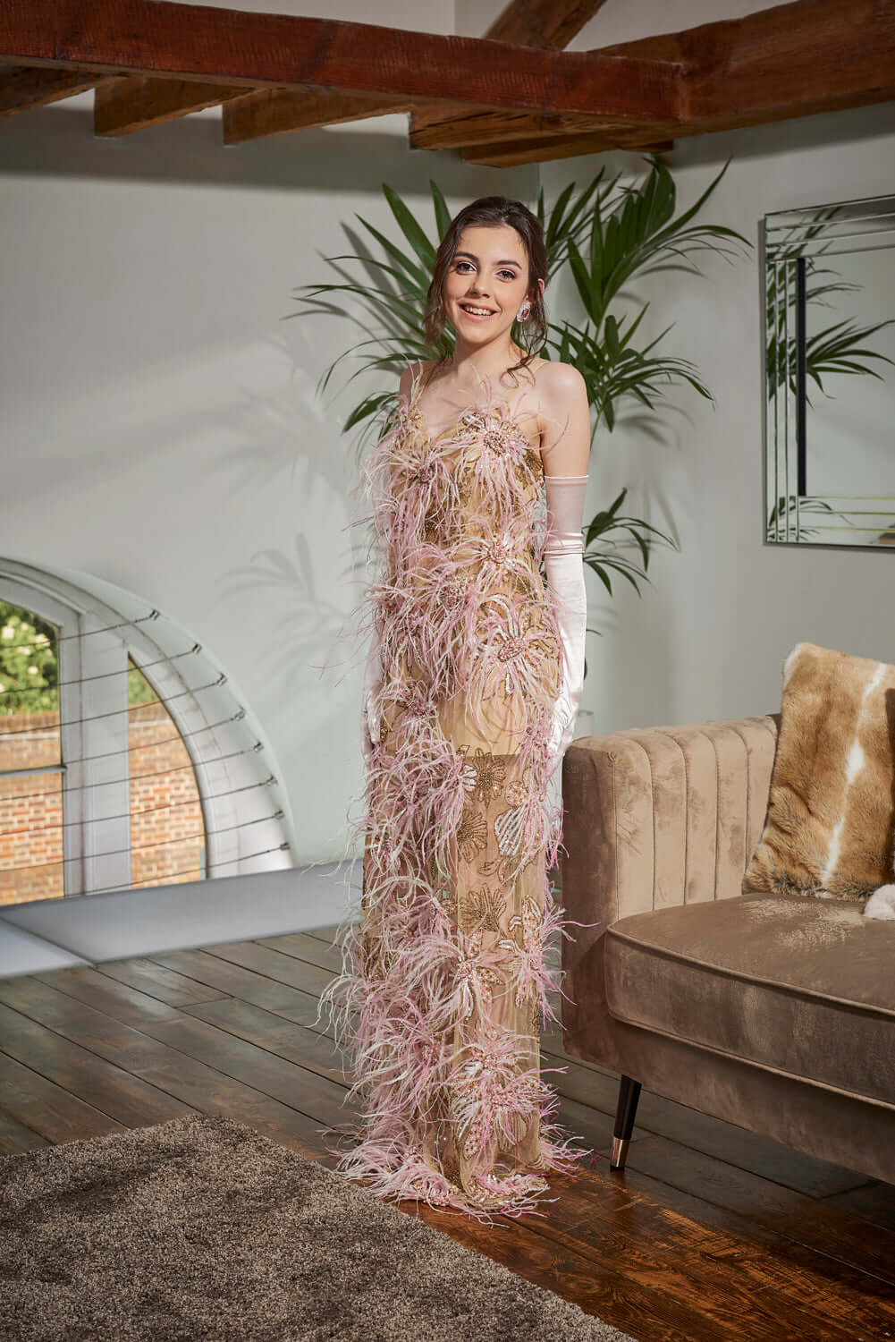 Gwyneth Ball Gown from Eve Couture London is the epitome of luxury and sophistication