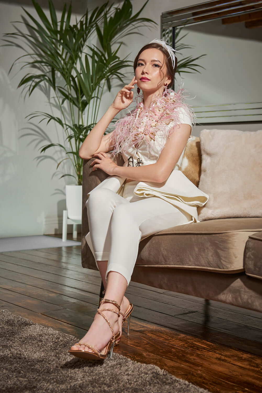 Eoss Bridal Pencil Trousers