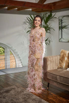 Gwyneth Ball Gown: With Luxurious Ostrich Feathers - Made to Order