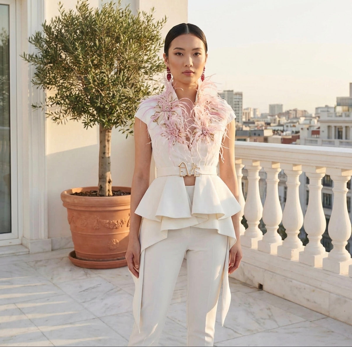 Eoss Bridal Pencil Trousers for Elegant Day-to-Night - Made to Order